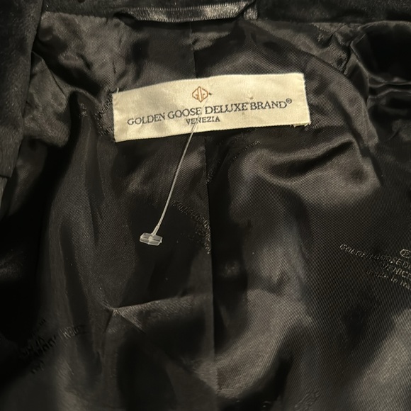 NWOT Brand new Golden Goose Misam velvet black jacket. - Picture 7 of 9
